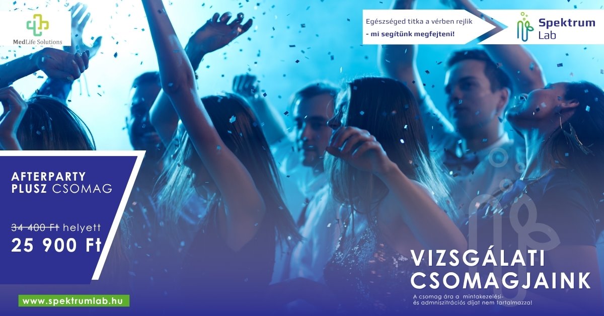 Afterparty Plusz csomag SpektrumLab kreatív