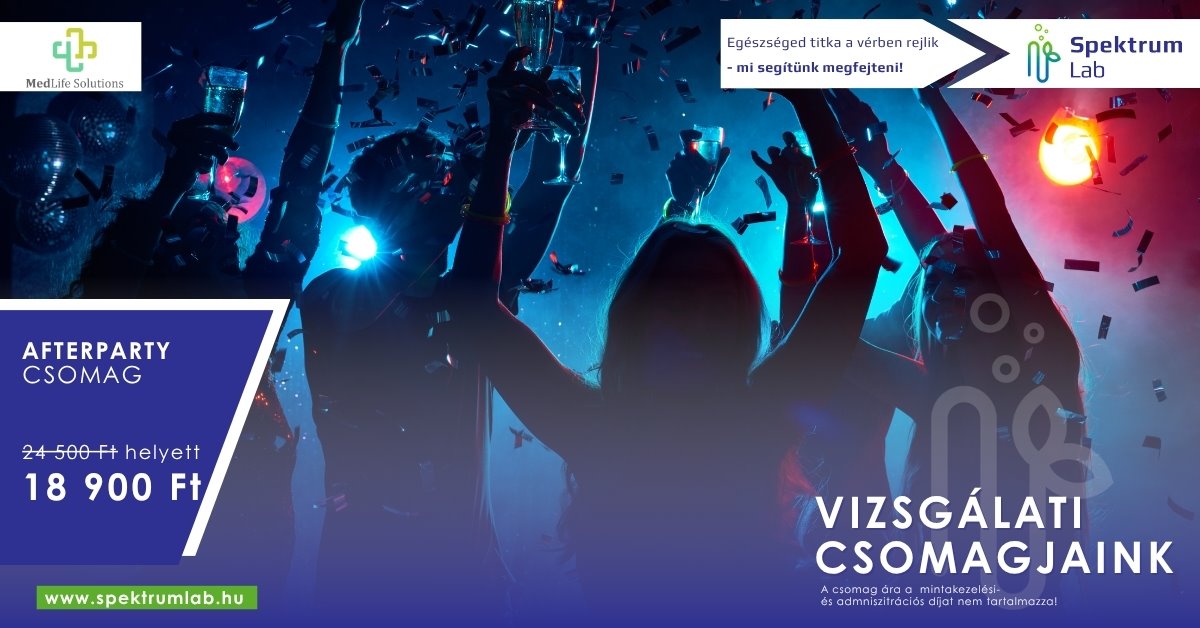 Afterparty csomag SpektrumLab kreatív