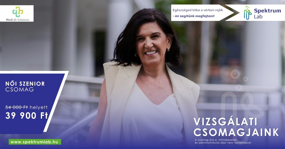 Szenior női csomag SpektrumLab kreatív