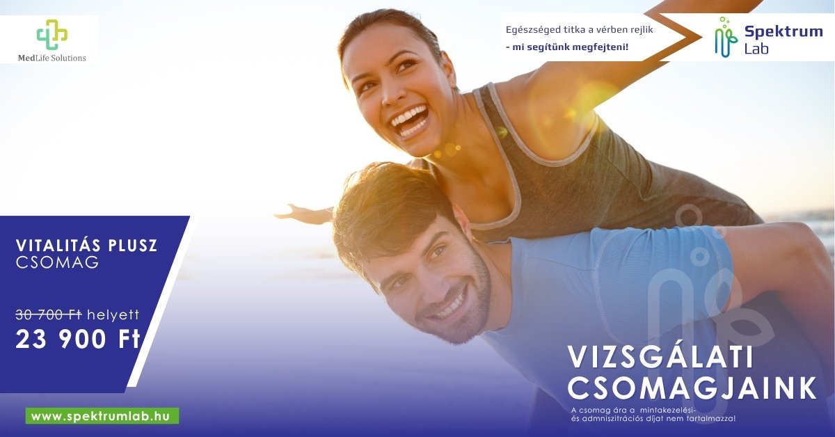 Vitalitás Plusz csomag SpektrumLab kreatív