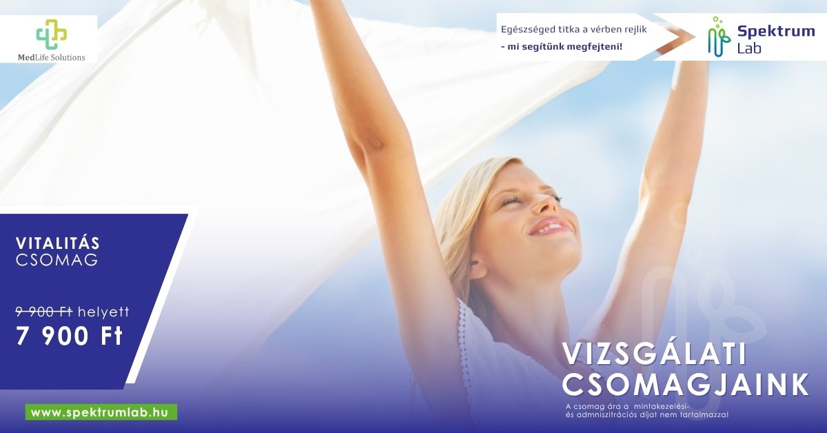 Vitalitás csomag SpektrumLab kreatív